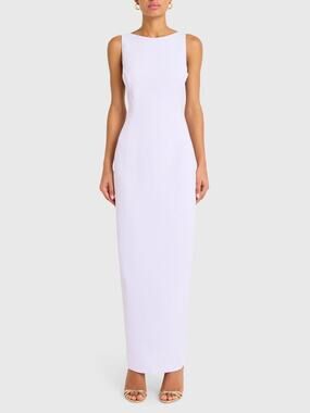 Amanda Uprichard Marbella Maxi Dress in Lavender XS